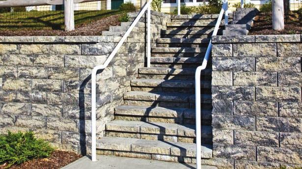 MiraStone STAIR Details Proper installation of stairs in a wall project requires the same care and