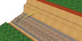 with a rake close to finish base elevation Well Graded Gravel Approx +/- 6" Deep Step 6 Compact Leveling Pad Compact the Gravel Leveling Pad to 95%