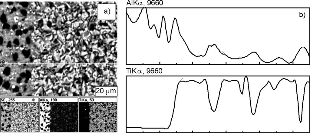 Fabrication and thermal properties of Al 2 TiO 5 /Al 2 O 3 composites 669 3.4.