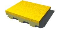 paper industry, textile industry, cardboard transport Celloflex microcellular elastomeric polyurethane yellow-brown Density: 350 g/dm3 1 2 3 4 5 mm 40 40 60 60 80 mm -30