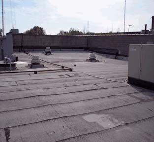 Roof Name: Roof Size: Est. replacement Cost: Existing System Type: Year Installed: Assessed Service Life Remaining (Years) : Height: Slope: Interior Sensitivity: Drainage: Currently Leaking?