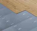 Click or glue CLICK your Balance Click floor Installation is fast and easy, directly over any smooth, dry and stable sub-floor.