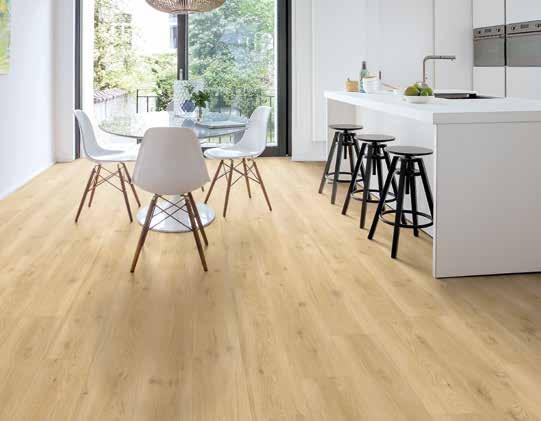 Thanks to their high quality vinyl core, vinyl floors are waterproof,