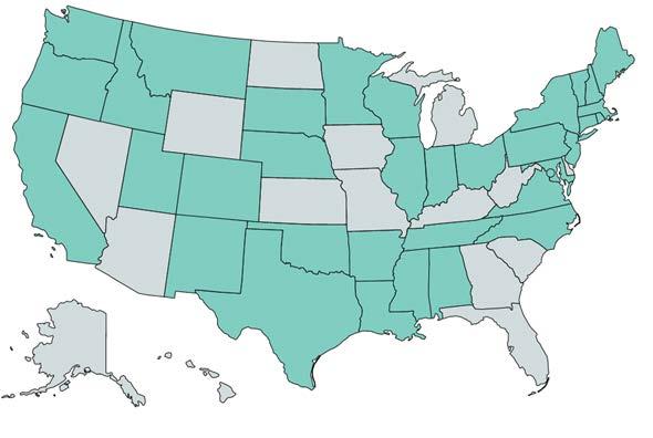 States with Over-the-Counter Naloxone