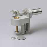 adjustment on 30 mm Spinning sample holder for studies on filter Specific measurement in