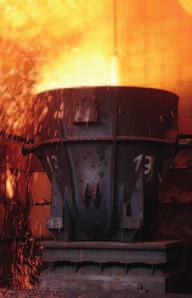 For the production of high-grade steels, hot metal desulphurisation is absolutely essential.