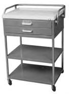 Harloff Mini-Line Workstation Space-saver design makes cart ideal for anesthesiologist, clinics, doctor offices, phlebotomists, and special procedures Two sizes to