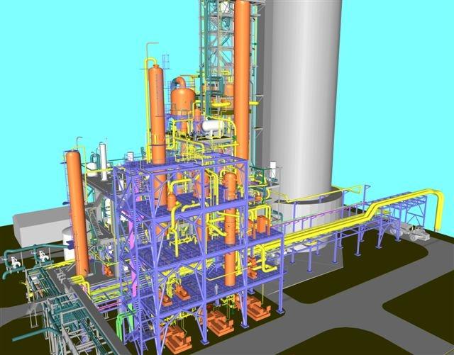 Effective way to boost your Urea plant capacity Revamping of Fertil Unit MP Decomposer corrosion problem 3D view of FERTIL revamped plant After the start-up of the revamped plant MP decomposer