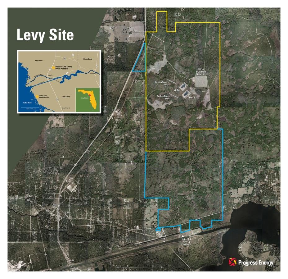 Levy 1 and 2 Progress Energy Florida (100%) Greenfield site 1,100 MW each unit Expected delivery 2021 Unit 1, 2023 Unit 2