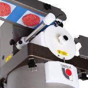 The 80 systems doubles production with a set of forms cut every 80 degrees and because this then empties the hopper twice as quickly the product is worked much less so it is especially suitable for