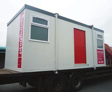 All our site buildings can be manufactured to match your corporate image and colour schemes, and come with many design features.