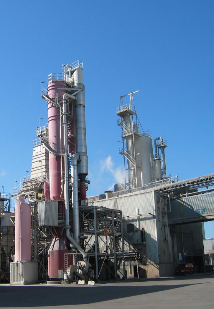 Valmet CFB Gasifier Large scale process equipment to