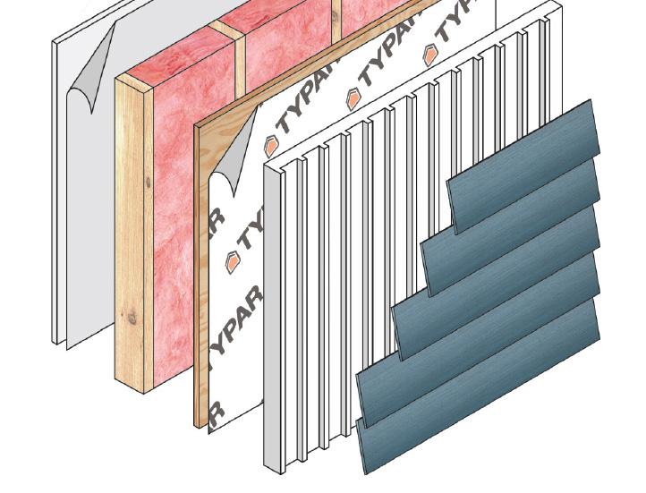 Rainscreen Insulation Options Three Products that Exceed Code: At R4.33 per inch, use the products below, to meet these zones in BC: 4 6 VC R6.02, RSI 1.