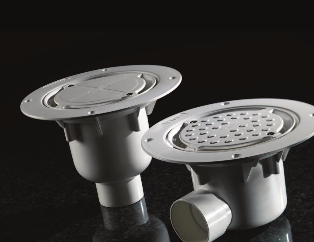 The Harmer Shower ABS Range Innovative design providing supreme performance and styling White quadrant and pebble