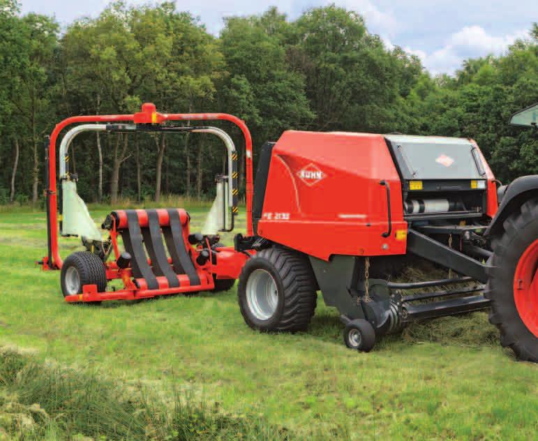 FB FIXED CHAMBER ROUND BALERS Critical Baling Technologies 3 The large diameter rotor has heavy duty auger flighting which is integrated directly onto