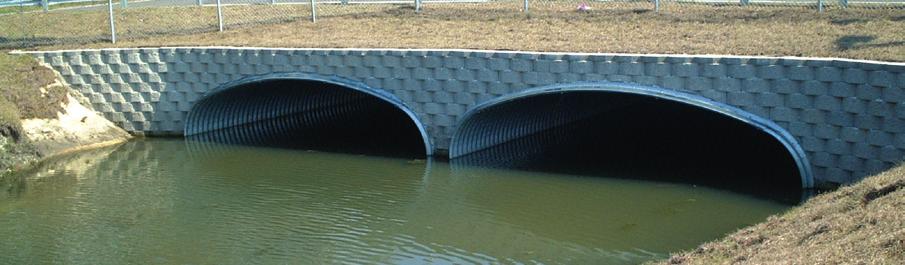 4.0 Multiple End Treatment Options Available Long span structures offer more end treatment and architectural