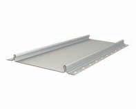 INSTALLATION & TECHNICAL DATA Double Underlap Straight The double underlap straight panel is an ideal option as a starter panel on one long straight wall, where panels will terminate