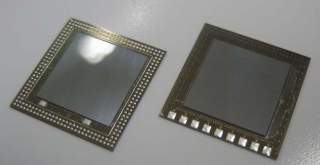 The individual TSV PoPs are now ready for testing and pick and place for stacking onto PCBs as shown in figure 8.