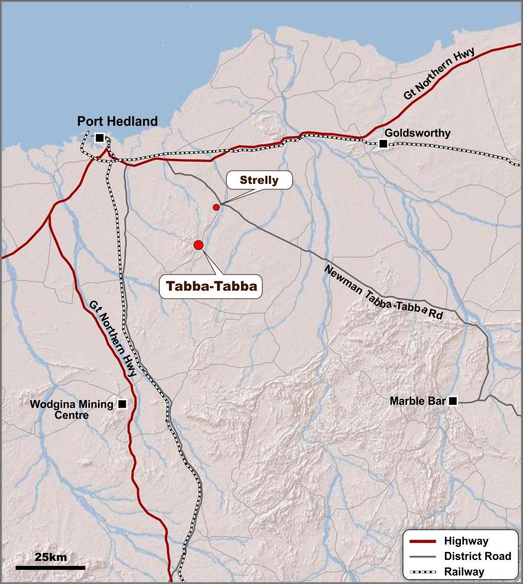 SUMMARY AND COMMENT Pilbara Executive and Chief Geologist John Young said the completion of the first tranche fund raising would allow the evaluation and development of the Tabba Tabba Project to be