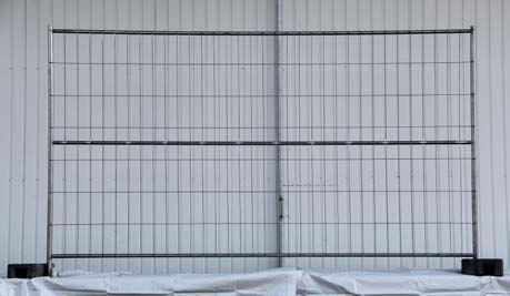 Temporary Gates and pedestrian gates Hoarding Panels Single Gate Euro Hoarding Panel 2,3 m Article No.