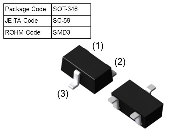 DA204K Switching Diode V RM 20 V I FM 200 ma I o 100 ma I FSM 300 ma Outline Data sheet Features High reliability Small mold type Inner Circuit Application Packaging Specifications General switching