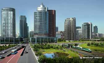 in Newmarket. Length: 2.4 km Opening Year: 2018 Yonge BRT (South) Bus rapid transit along Yonge St.