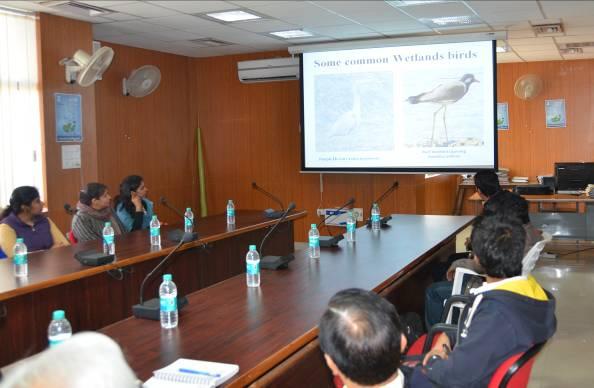 Interaction of University Researchers and students of Ramkrishna Vidyavati Mahavidyalya, Sakran,