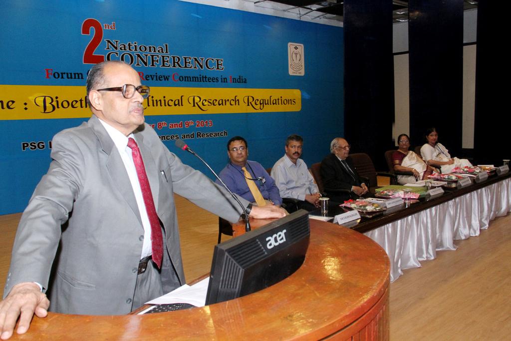 Prof Madhav Menon delivering the keynote address Excerpts