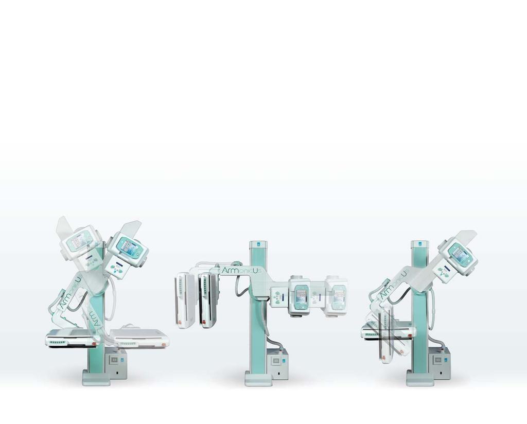 DR U-ARM SYSTEM omplete U-Arm solution The commitment: hosting any possible patient ArmonicUs is a flexible system ready to operate on virtually any
