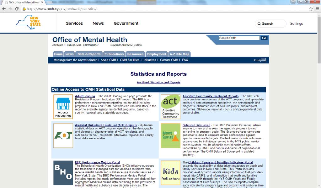 Resources you may find helpful OMH: Online access to