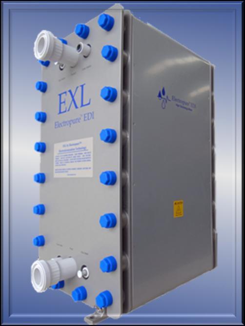 Pictured: EXL-750 High Flow Industrial EDI OEM Engineering Manual Electropure XL & EXL Series EDI Contains information for the successful system engineering, design, installation, operation, and
