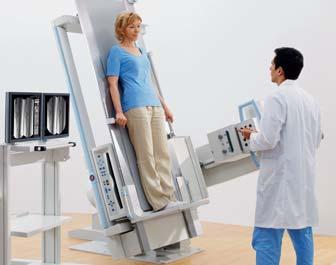 barrier-free patient access from all sides, including the back of the table.