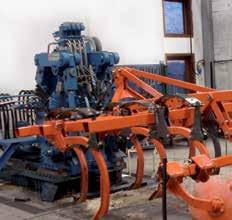 Shaking test The cultivator is attached to a robot which shakes the machine over a given period and is able to replicate stress during transport and work for the lifetime of the