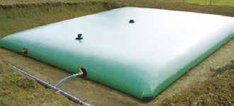 Flexible tanks Industry / structural and civil engineering Industry / Structural and Civil Engineering / Irrigation Flexible tanks for storing process liquids and rainwater Flexible tanks offer