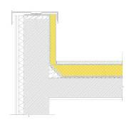 A. Ventilated facades 1. Facing slab 2. Air gap 3. Thermal insulation Isover Ol-E 4. Vapor sealing 5.