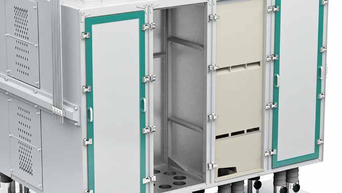Maximum sanitation. For highest product safety. Maximum product safety with sanitary design and easy cleaning. Sanitary design.