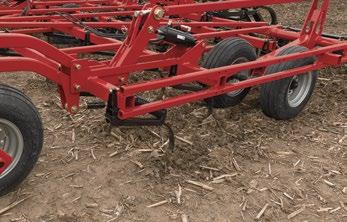 DESIGNED TO KEEP YOU ROLLING. High-efficiency seedbed preparation is about more than miles per hour. It s about less downtime and more uptime.