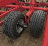The industry s first stubble-resistant radial tires feature reduced compaction, improved flotation and durability in the field and during transport.