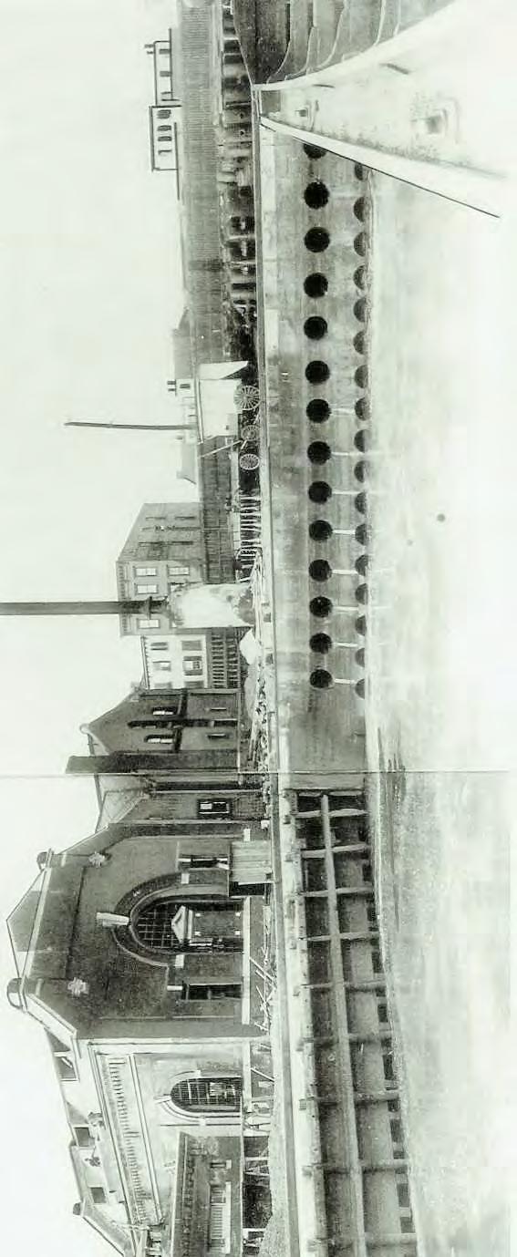1911 - Flushing Tunnel and Pump Station completed,