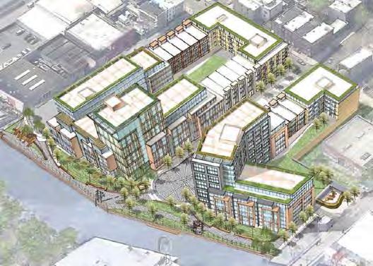 Canal-side residential projects planned: 3 parcels already rezoned