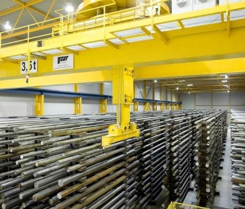000 t storage capacity at Siegen, Freital and Katowice plants