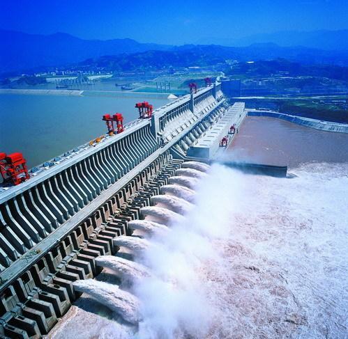 THREE GORGES DAM This is a dam built on the Yangtze River, which is the largest river in Asia.