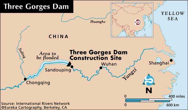 It is considered the largest dam in the world in terms of the amount of electricity it can produce.