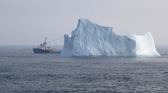 ICEBERG TOWING Large chunks of floating freshwater could be utilized by capturing them and letting them melt.