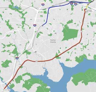 Exhibit 1: Summary of Major Additions and Changes for the 2015 CLRP Amendment US 1, Richmond Highway Bus Rapid Transit Huntington Metro Station to Woodbridge VRE Station Length: 15 miles Complete: