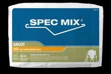 SPEC MIX SCG offers significant labor saving opportunities to the masonry contractor while providing enhanced performance over standard grout products and conventional grouting techniques.