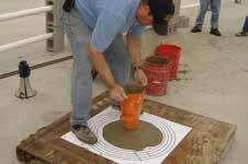 SCG SELF CONSOLIDATING GROUT Field Testing and Handling Sampling and testing SPEC MIX SCG in accordance with applicable ASTM standards should be performed to ensure that the proper consistency is