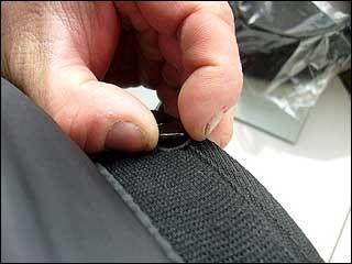comfortable- III On 200 pcs Passed Pull test on the to top button of the cap and on the