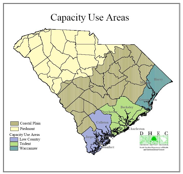 Background: Upper Floridan Aquifer Primary source for drinking water for the Hilton Head Public Service District Capacity Use District s groundwater capacity limited (2.