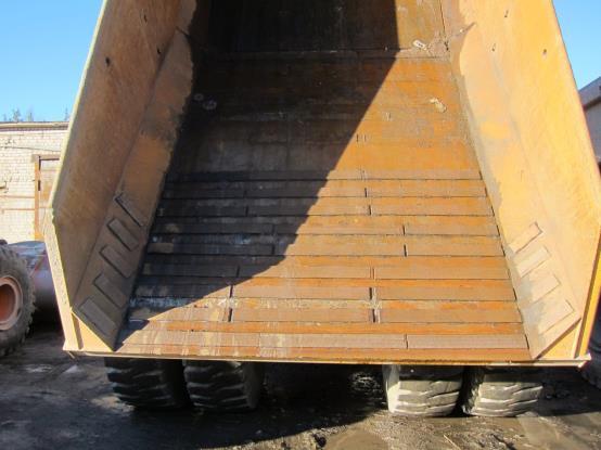 Protection of Backside of Dumptruck Northern Russia Mining V100 8+5 (5on8)